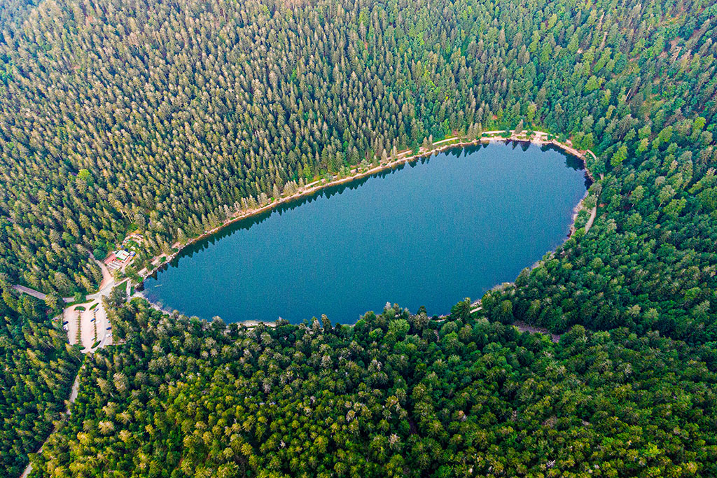Lac des corbeaux, Vosges