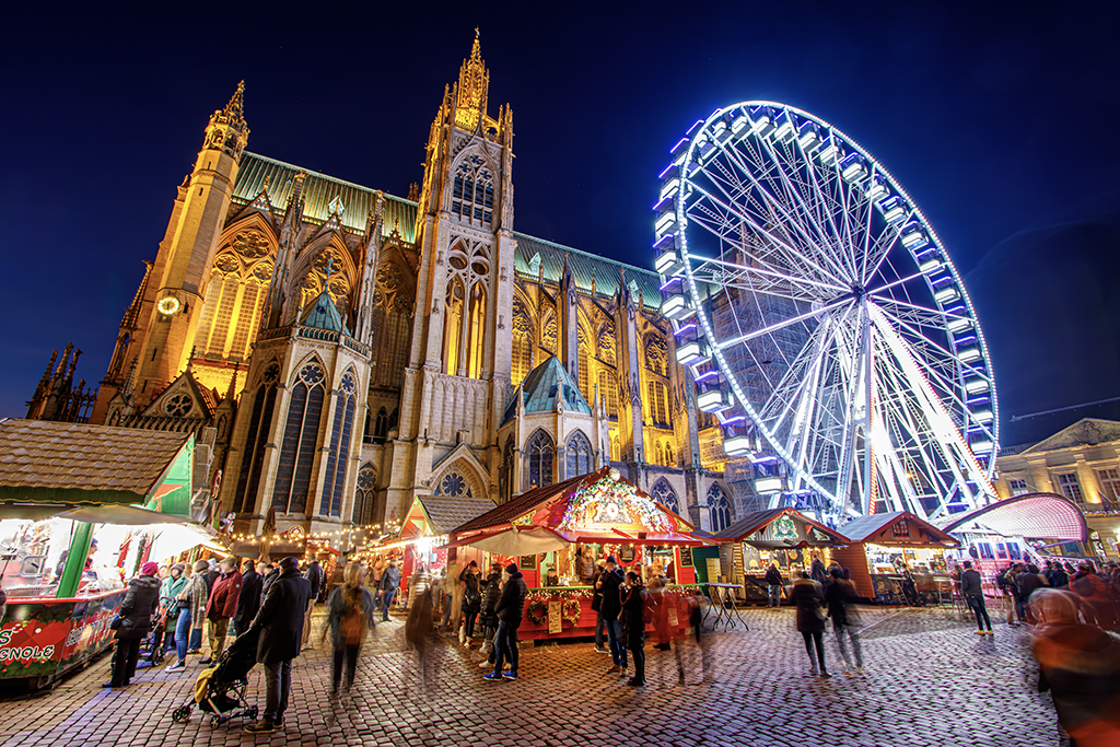Marche de Noel Place d'Armes J.F Inspire Metz