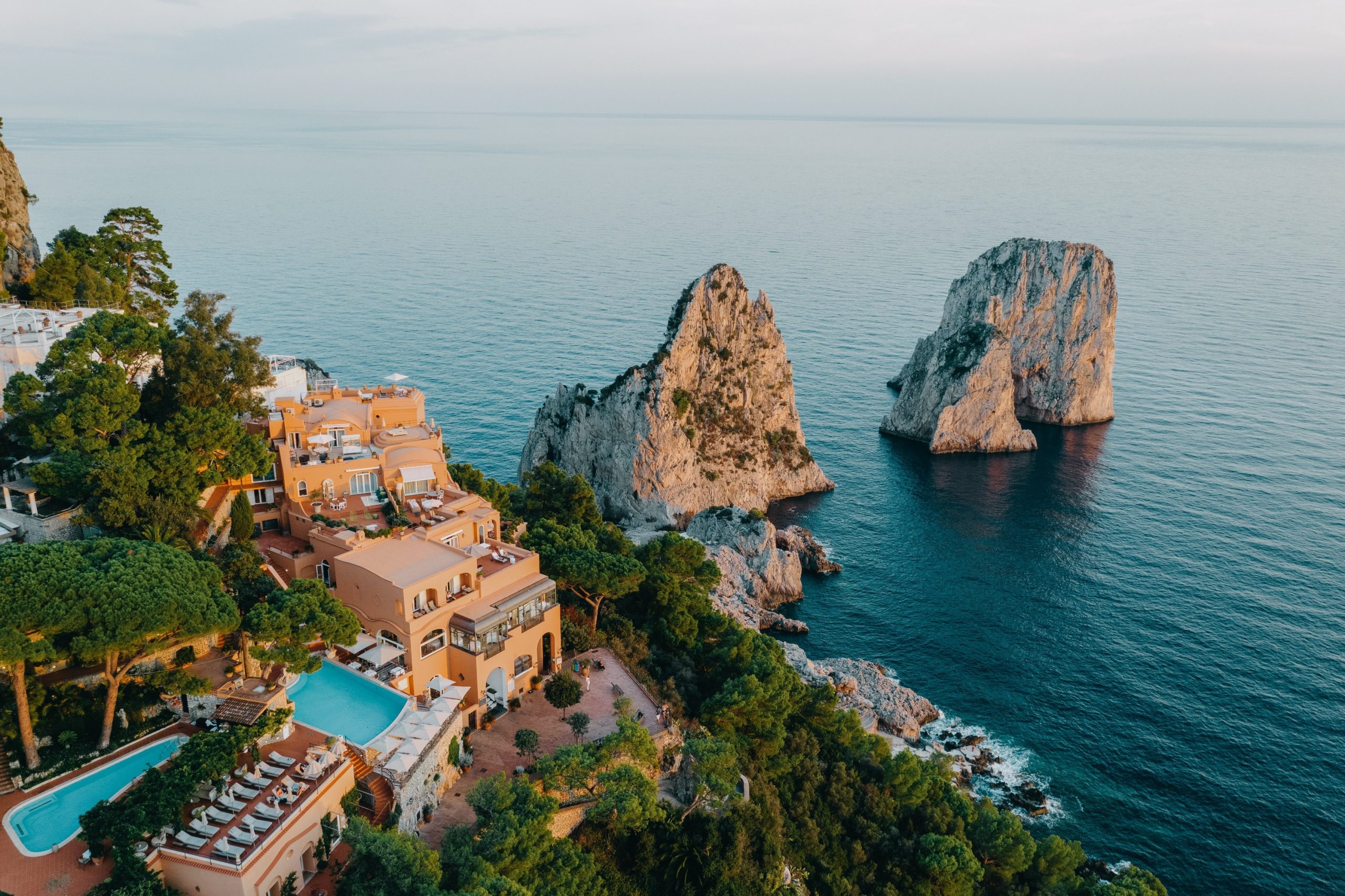 Les plus beaux hôtels de charme à Capri